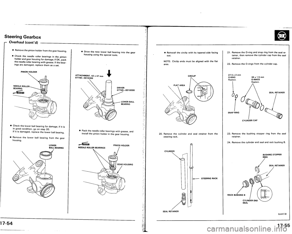 ACURA VIGOR 1993  Service Repair Manual 