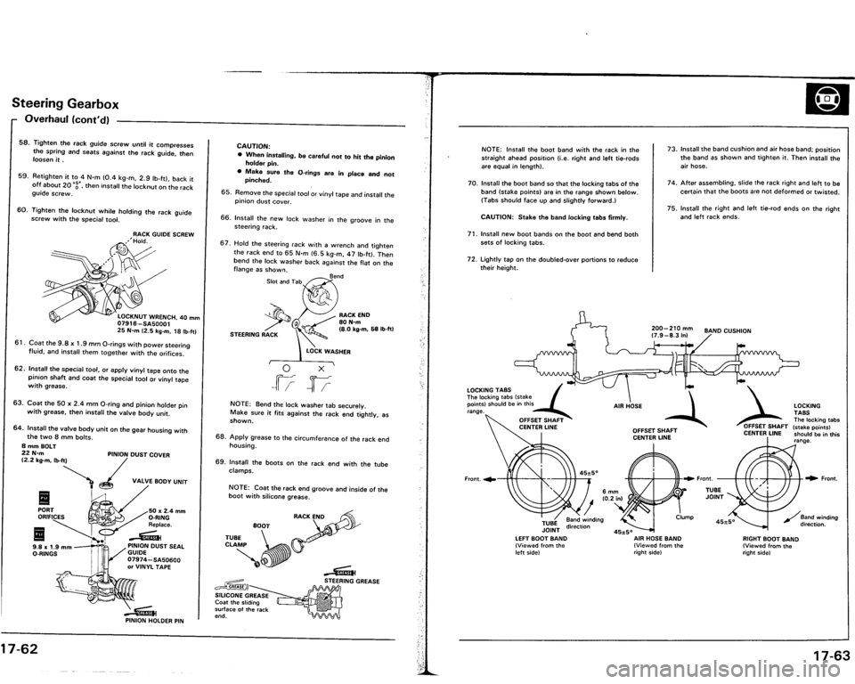 ACURA VIGOR 1993  Service Repair Manual 