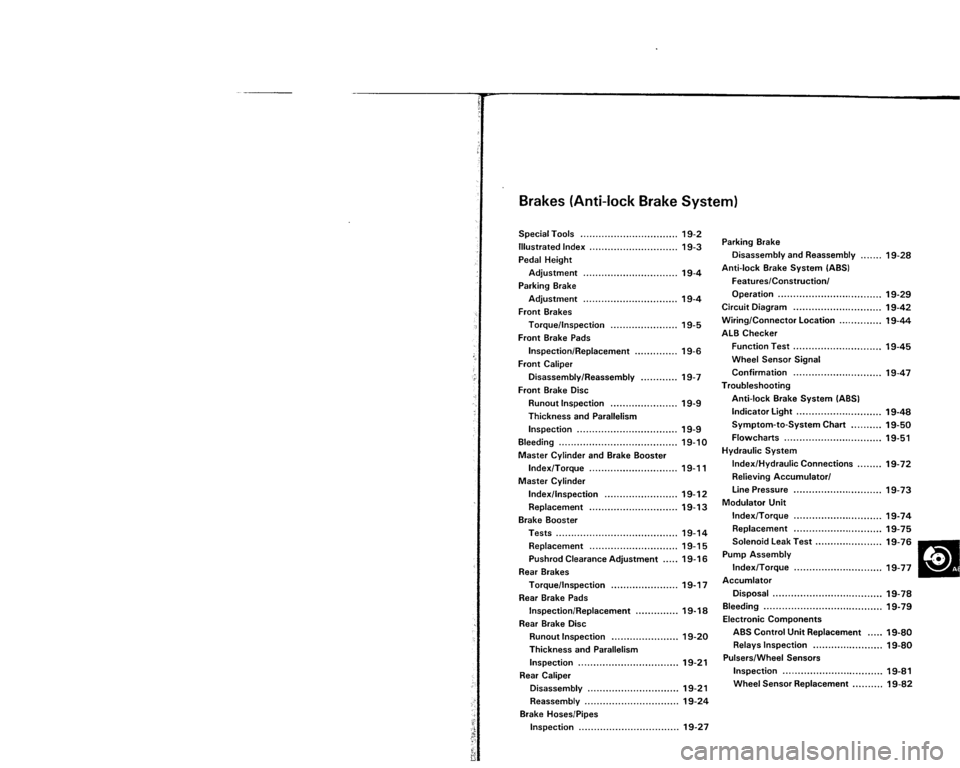 ACURA VIGOR 1993  Service Repair Manual 
