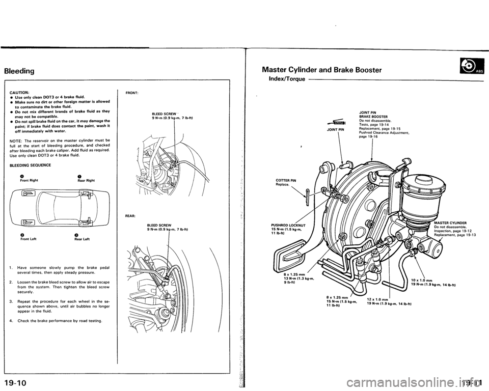 ACURA VIGOR 1993  Service Repair Manual 