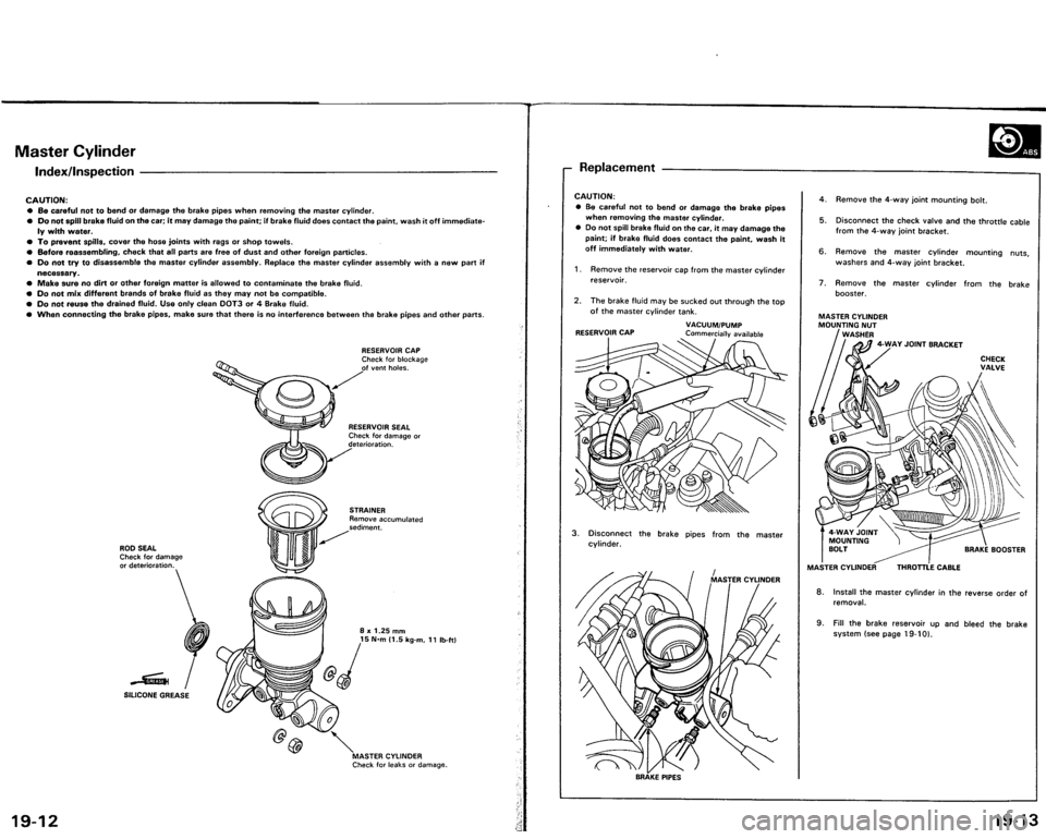 ACURA VIGOR 1993  Service Repair Manual 