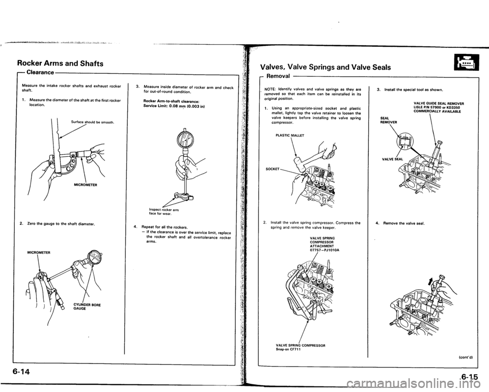 ACURA VIGOR 1993  Service Repair Manual 