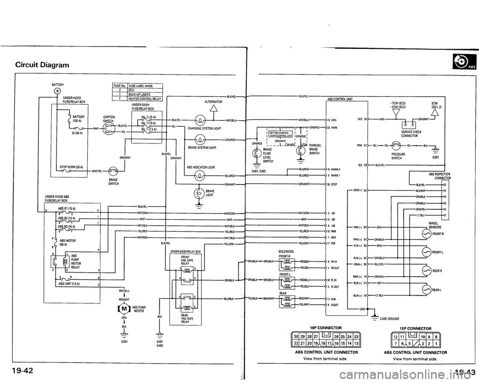 ACURA VIGOR 1993  Service Repair Manual 