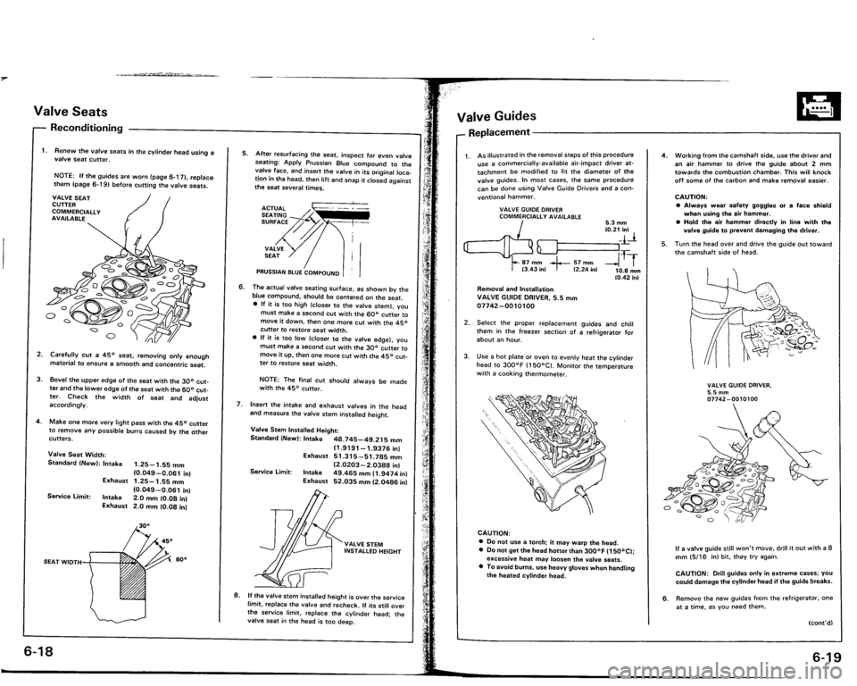ACURA VIGOR 1993  Service Repair Manual 