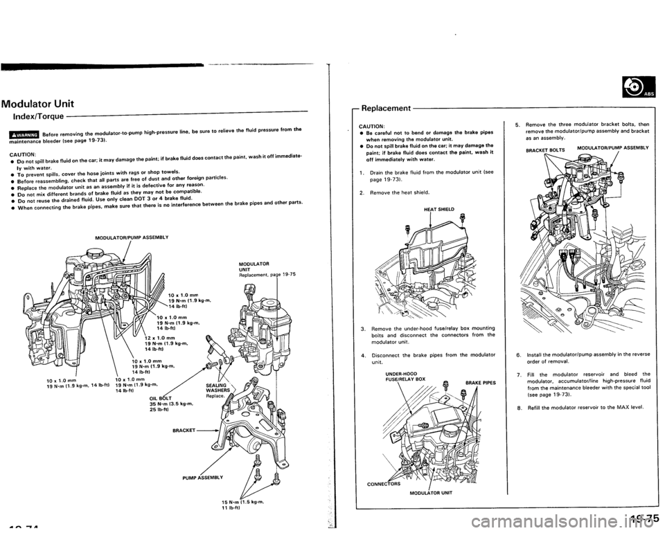 ACURA VIGOR 1993  Service Repair Manual 