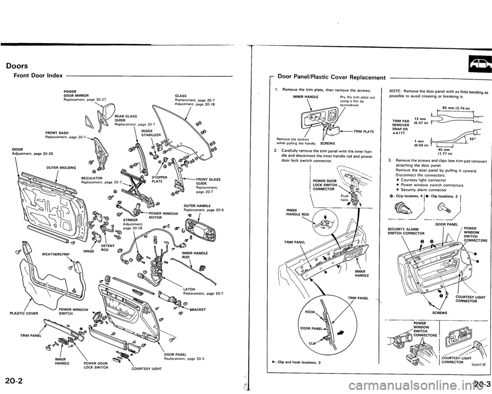 ACURA VIGOR 1993  Service Repair Manual 