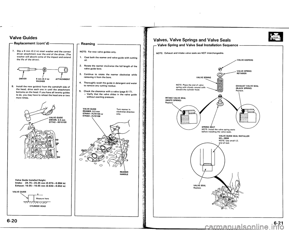 ACURA VIGOR 1993  Service Repair Manual 