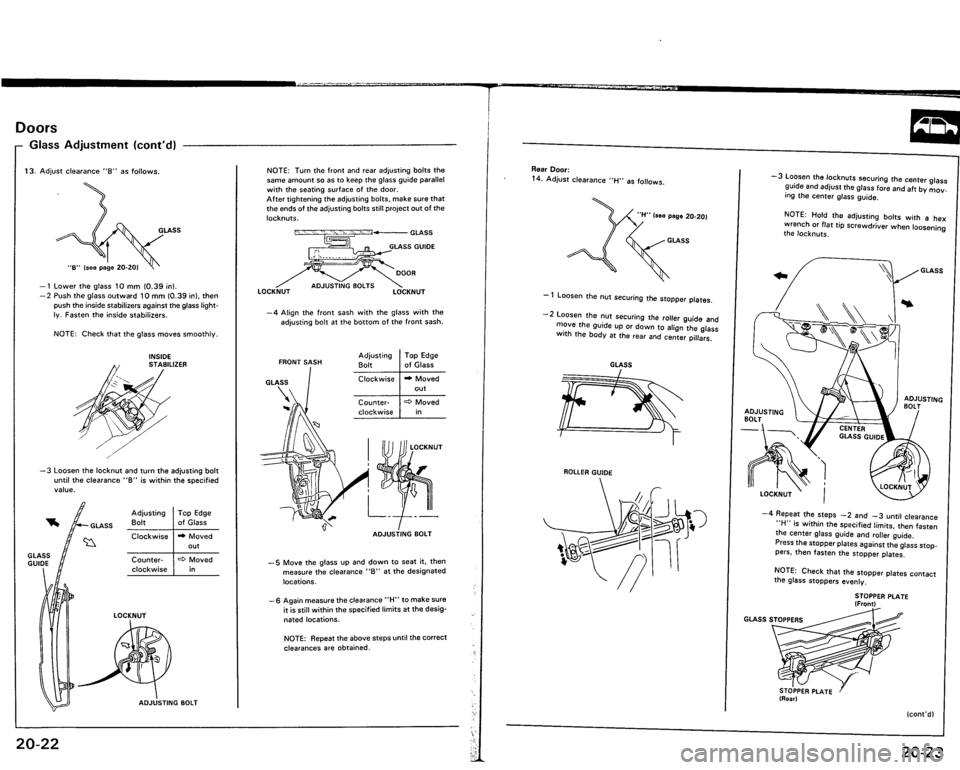 ACURA VIGOR 1993  Service Repair Manual 