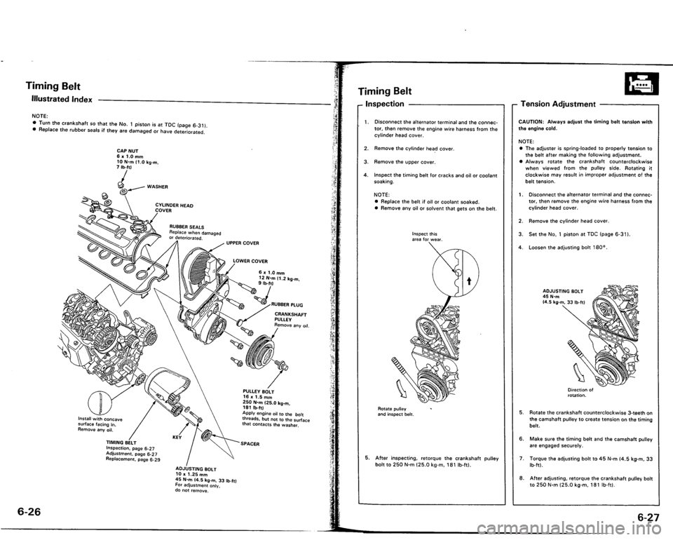 ACURA VIGOR 1993  Service Repair Manual 
