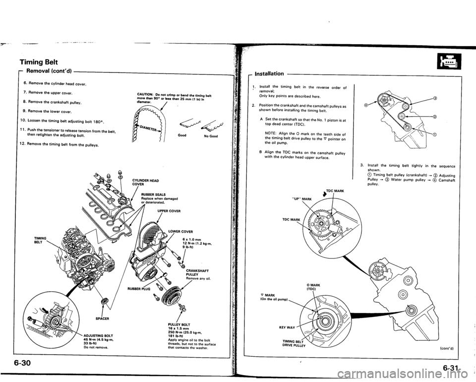 ACURA VIGOR 1993  Service Repair Manual 