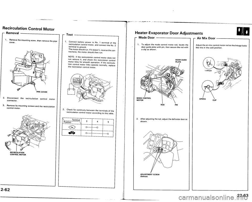ACURA VIGOR 1993  Service Repair Manual 