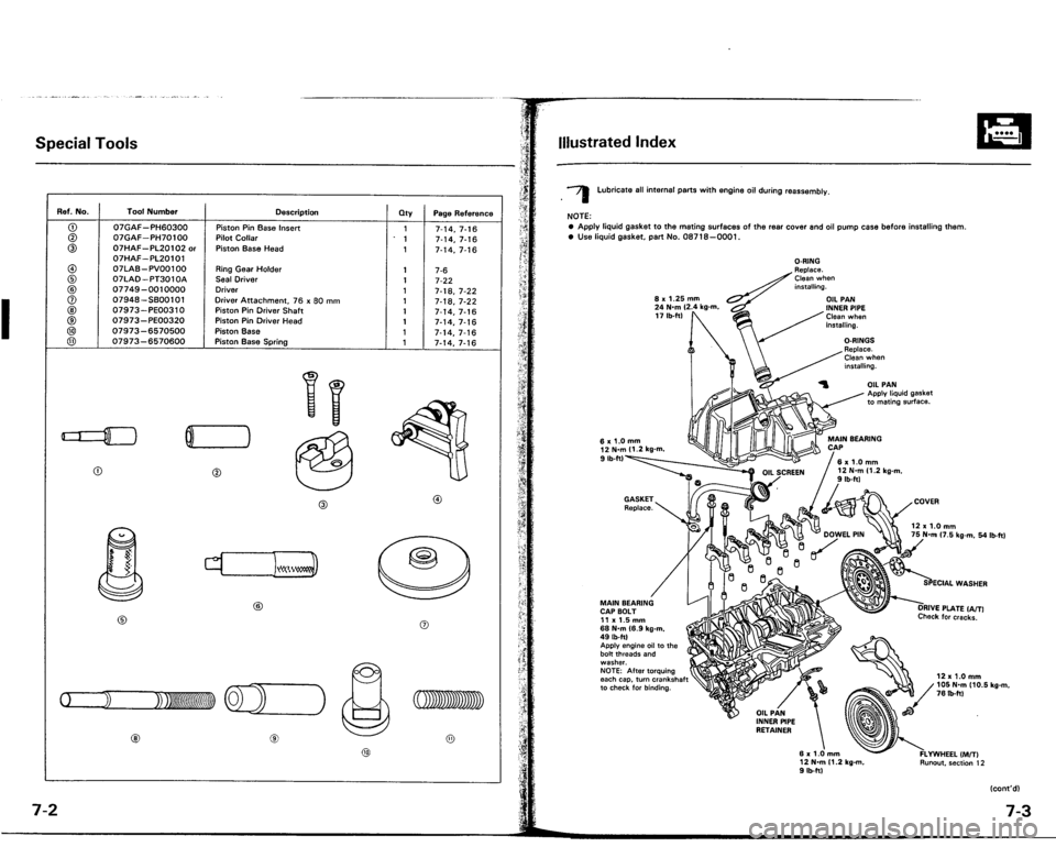 ACURA VIGOR 1993  Service Repair Manual 