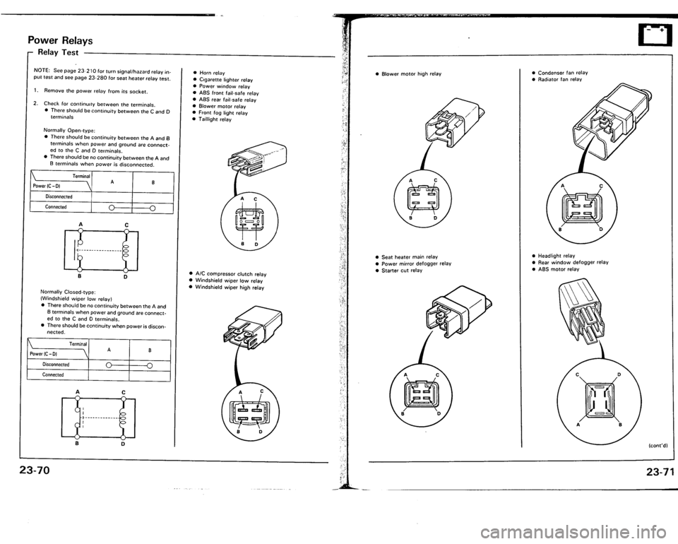 ACURA VIGOR 1993  Service Repair Manual 