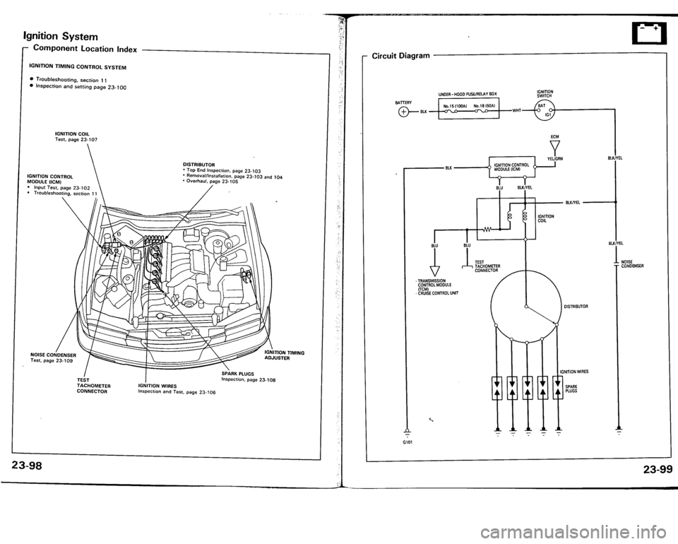 ACURA VIGOR 1993  Service Repair Manual 