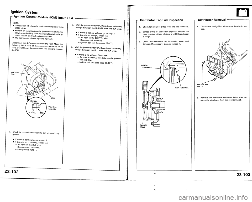 ACURA VIGOR 1993  Service Repair Manual 