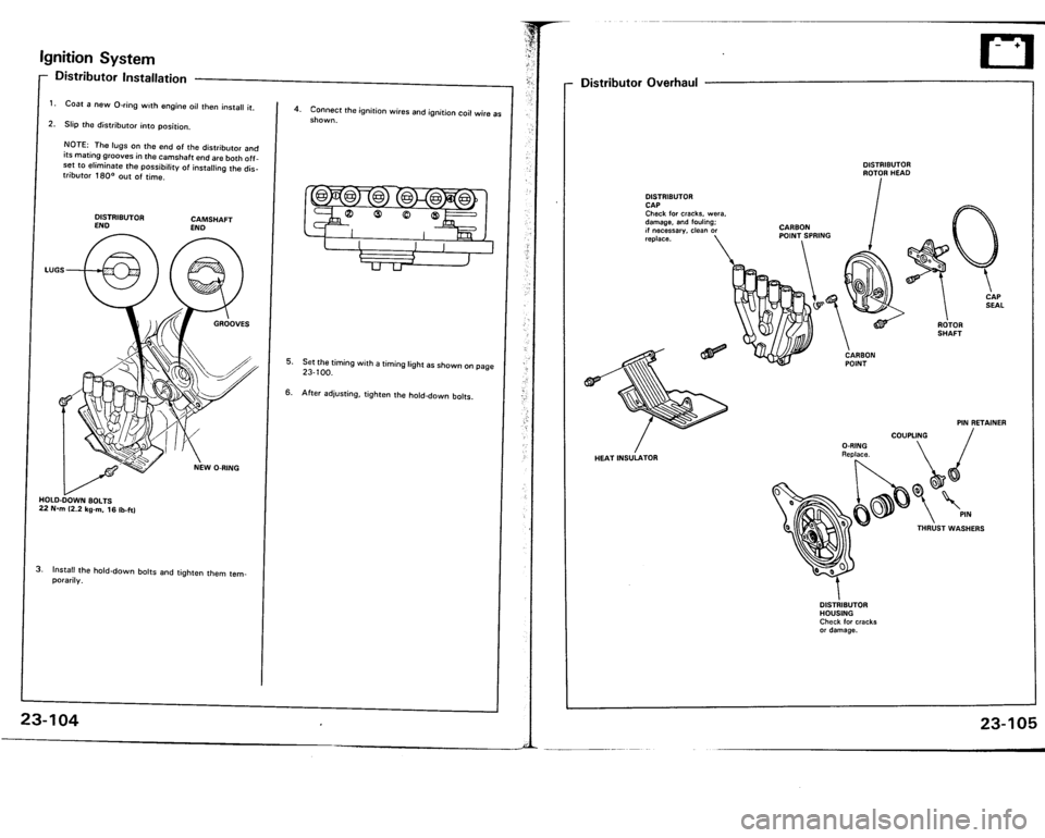 ACURA VIGOR 1993  Service Repair Manual 