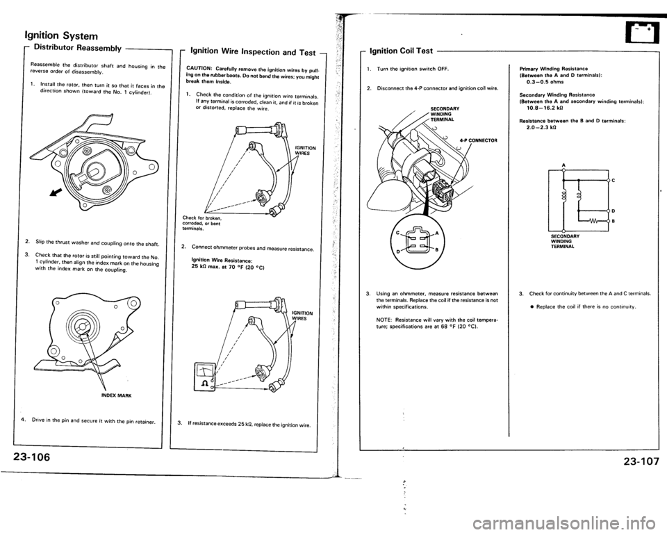 ACURA VIGOR 1993  Service Repair Manual 