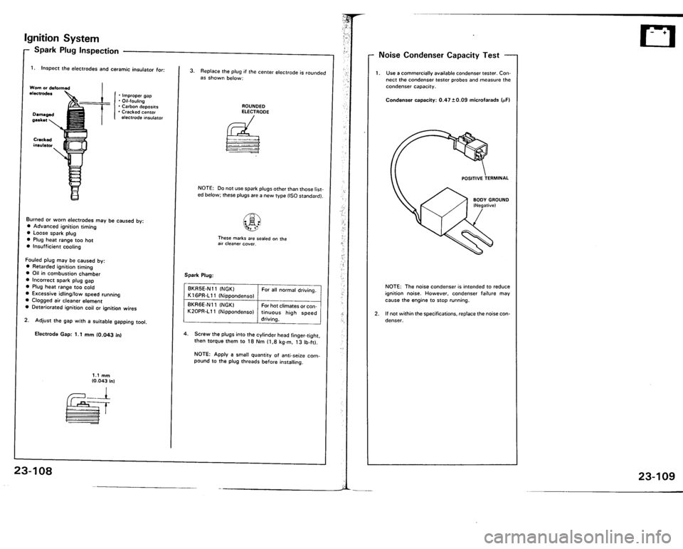 ACURA VIGOR 1993  Service Repair Manual 
