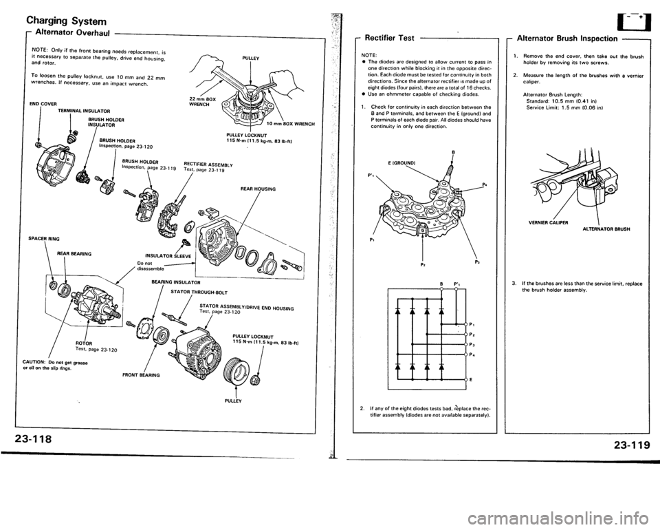 ACURA VIGOR 1993  Service Repair Manual 