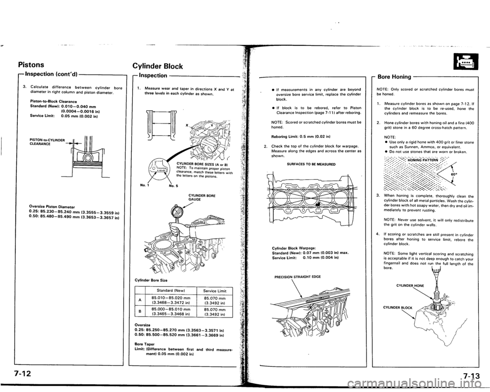 ACURA VIGOR 1993  Service Repair Manual 