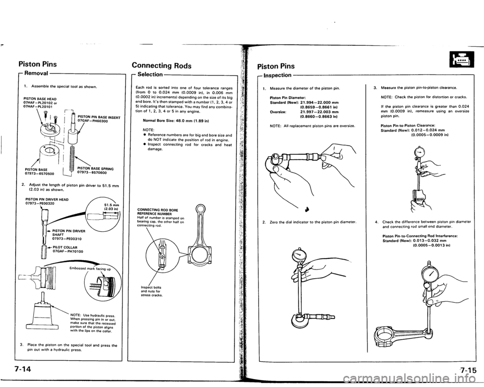 ACURA VIGOR 1993  Service Repair Manual 