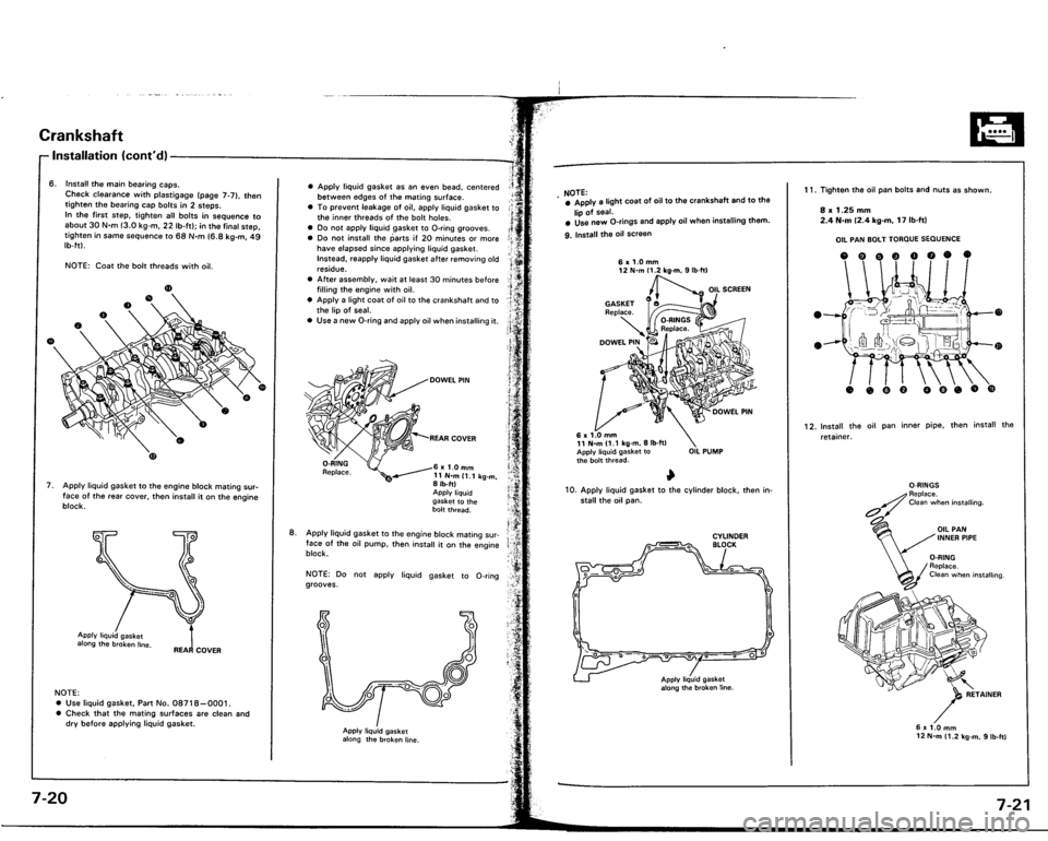 ACURA VIGOR 1993  Service Repair Manual 