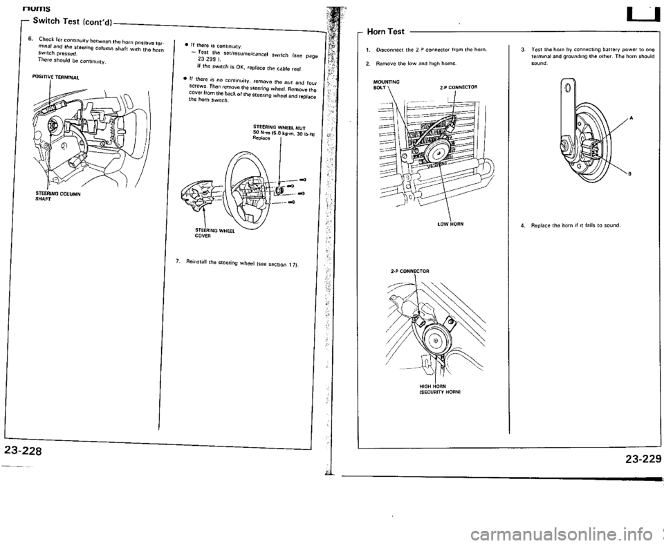 ACURA VIGOR 1993  Service Repair Manual 