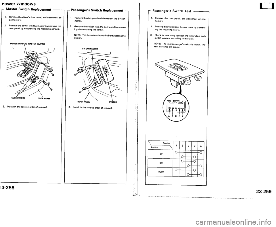 ACURA VIGOR 1993  Service Repair Manual 