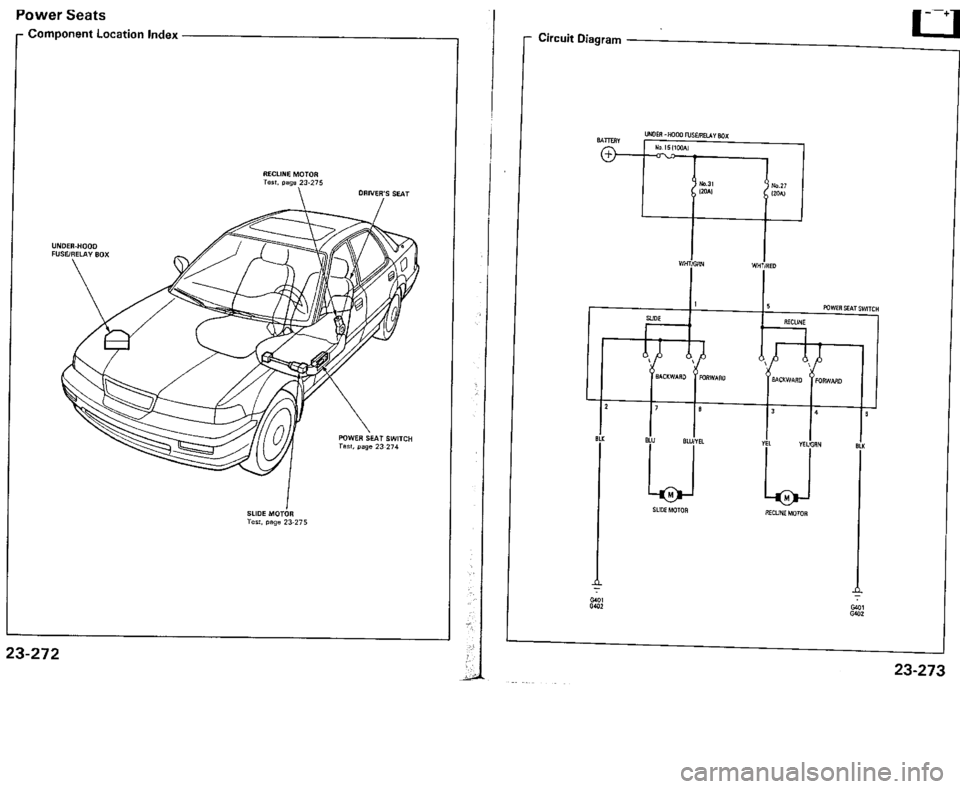 ACURA VIGOR 1993  Service Repair Manual 