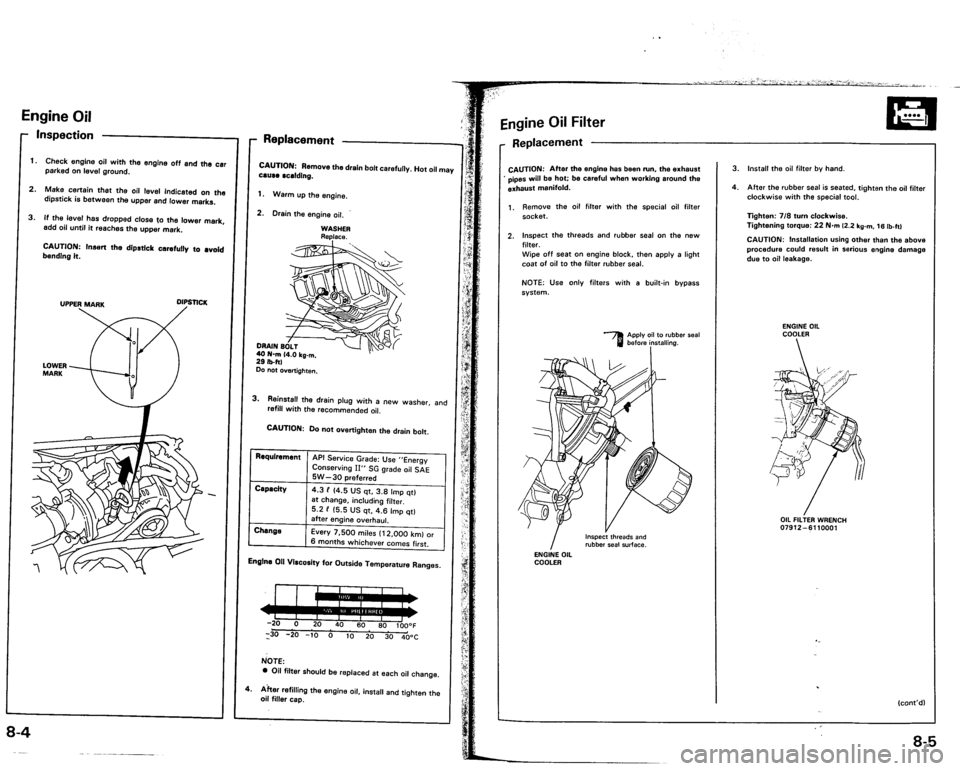 ACURA VIGOR 1993  Service Repair Manual 