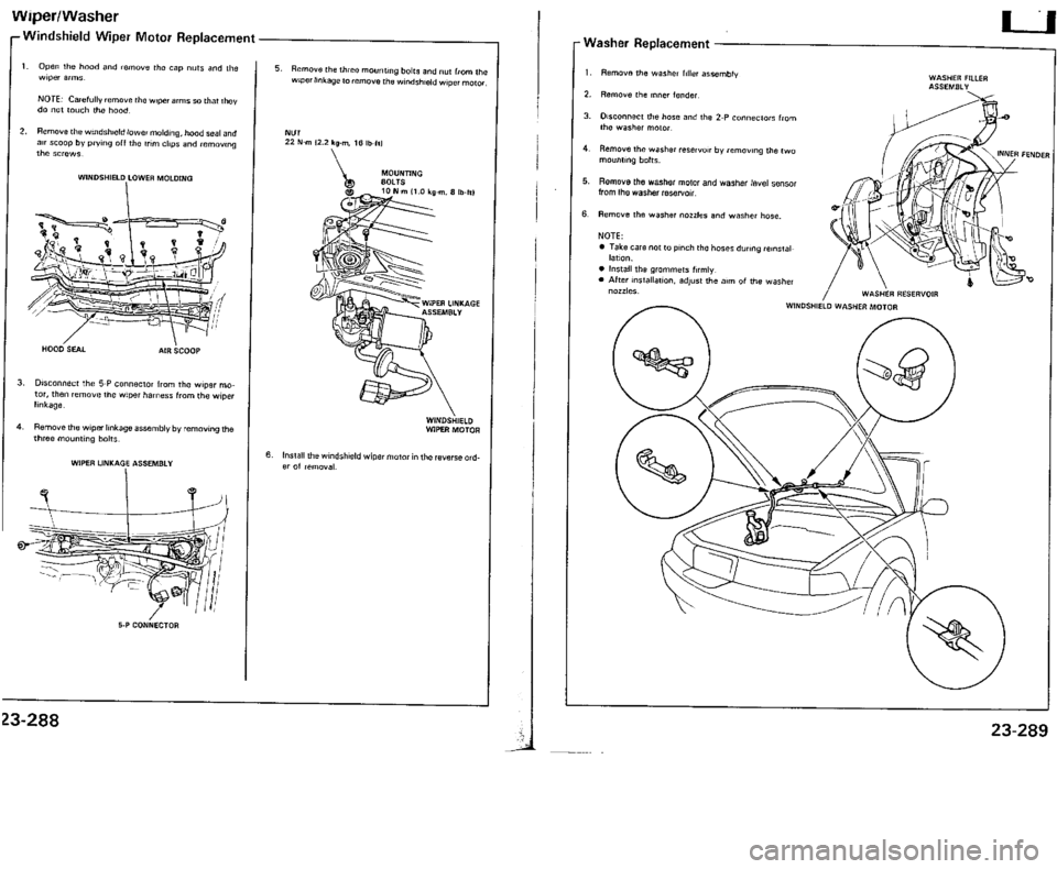 ACURA VIGOR 1993  Service Repair Manual 