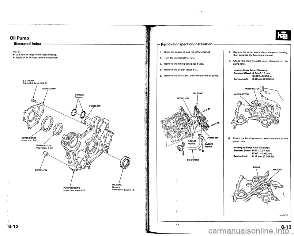 ACURA VIGOR 1993  Service Repair Manual 