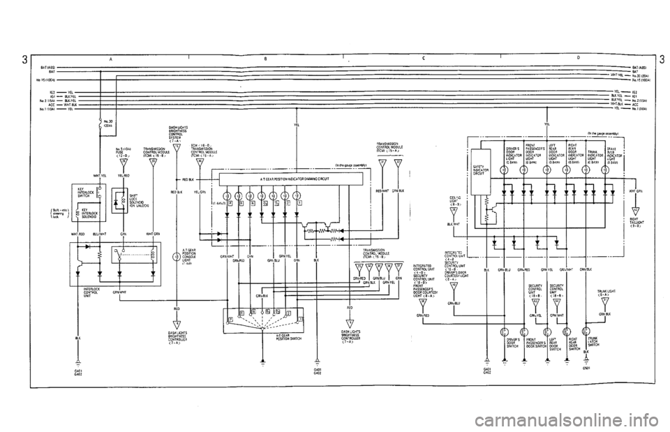 ACURA VIGOR 1993  Service Repair Manual 
