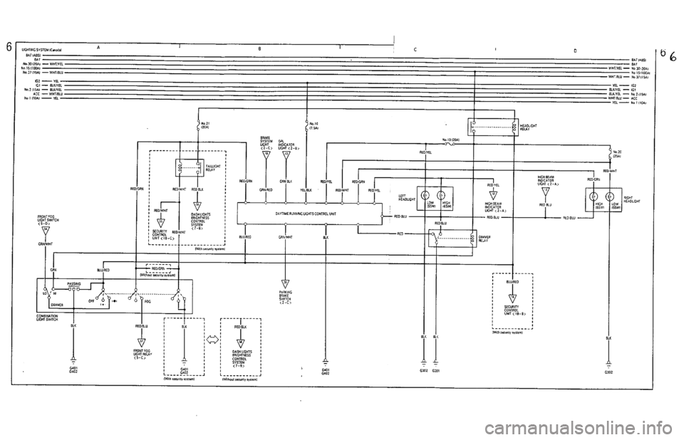 ACURA VIGOR 1993  Service Repair Manual 