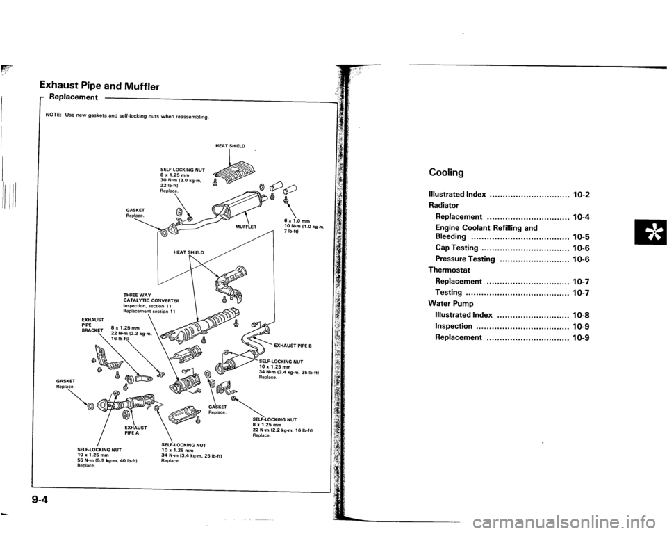 ACURA VIGOR 1993  Service Repair Manual 