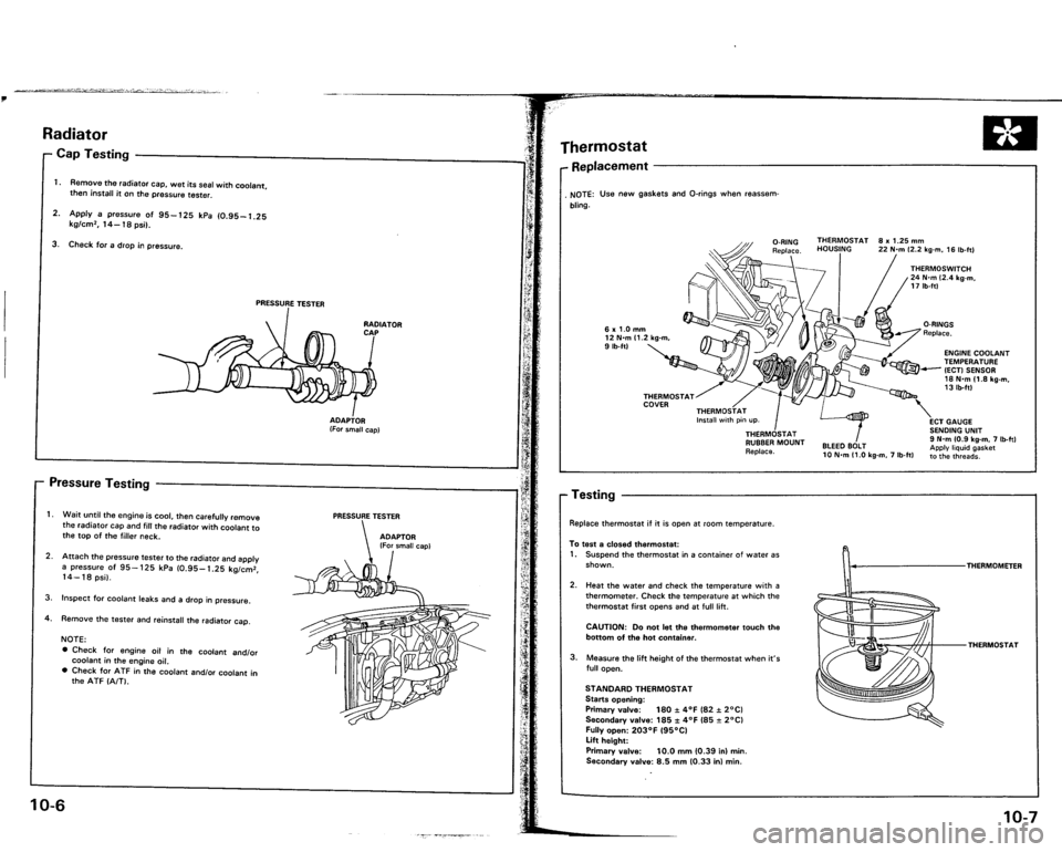 ACURA VIGOR 1993  Service Repair Manual 