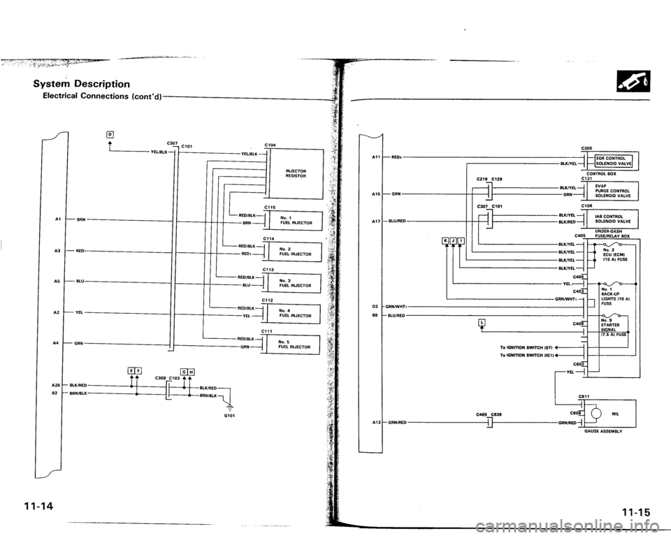 ACURA VIGOR 1993  Service Repair Manual 
