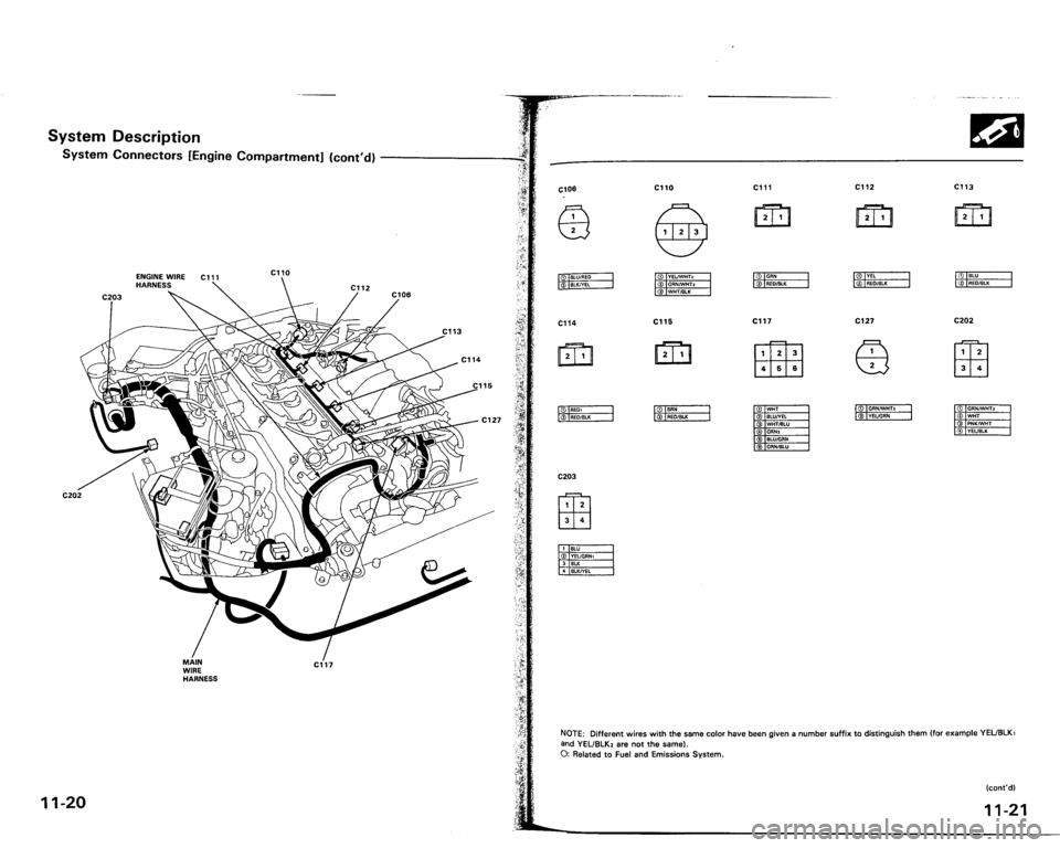 ACURA VIGOR 1993  Service Repair Manual 