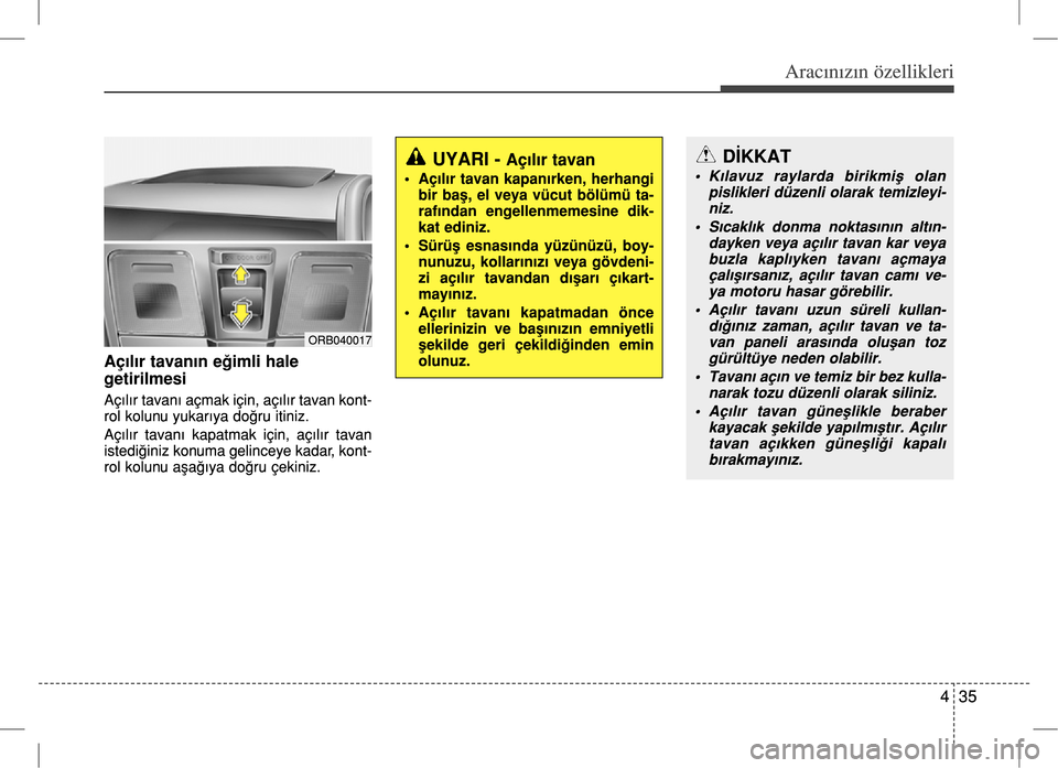 Hyundai Accent 2017  Kullanım Kılavuzu (in Turkish) 