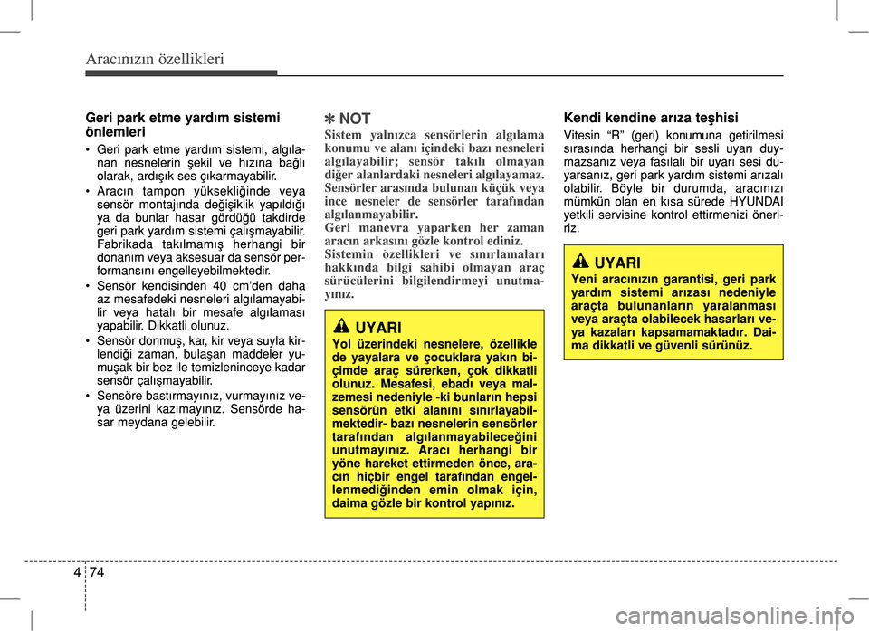 Hyundai Accent 2017  Kullanım Kılavuzu (in Turkish) 