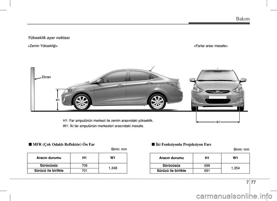 Hyundai Accent 2017  Kullanım Kılavuzu (in Turkish) 