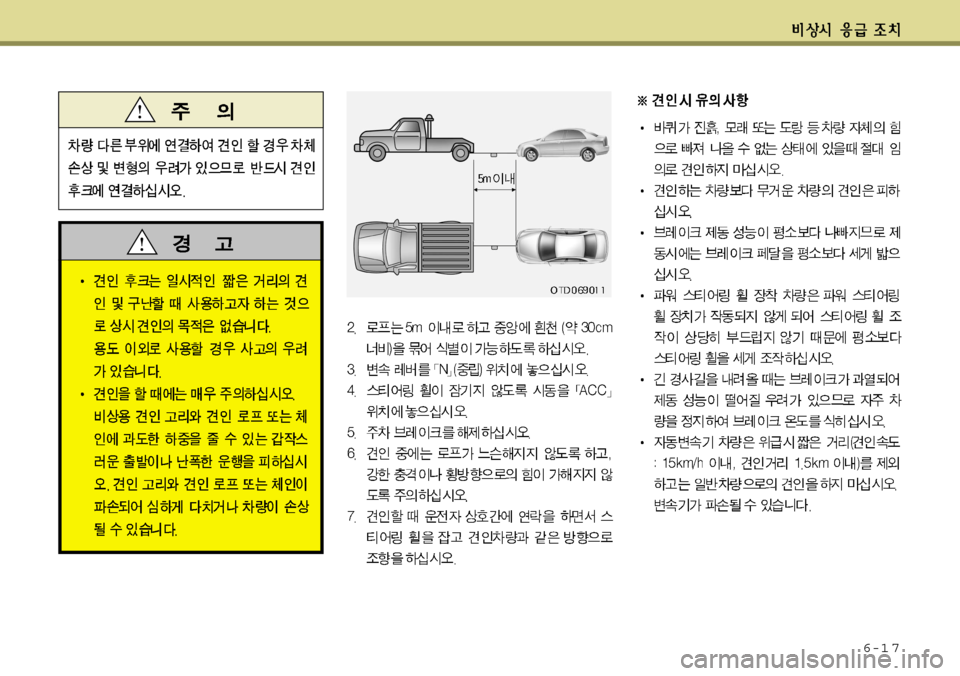 Hyundai Accent 2011.5  엑센트 RB - 사용 설명서 (in Korean) 6-1 7  