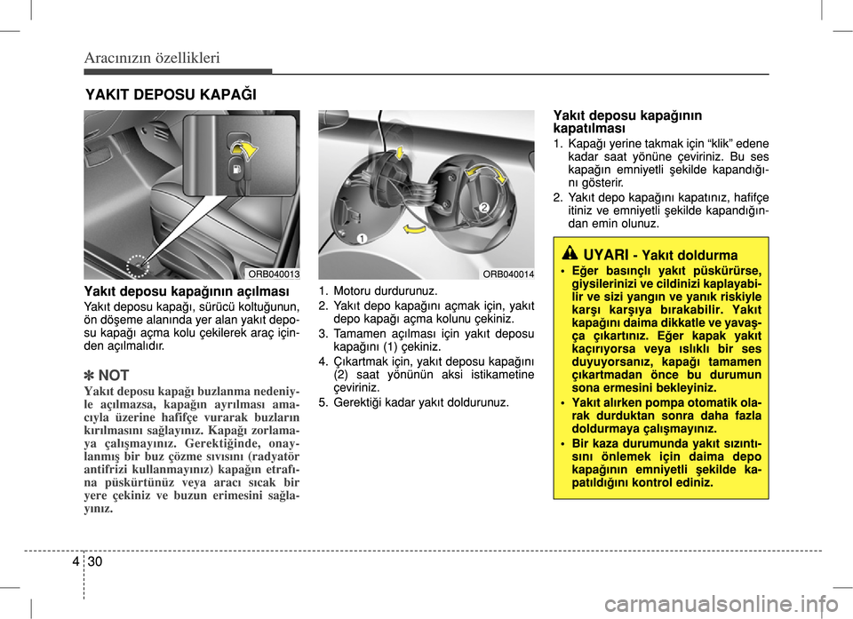 Hyundai Accent Blue 2017  Kullanım Kılavuzu (in Turkish) 