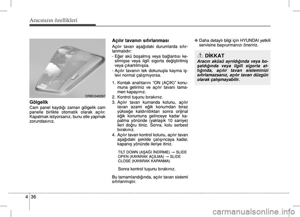 Hyundai Accent Blue 2017  Kullanım Kılavuzu (in Turkish) 