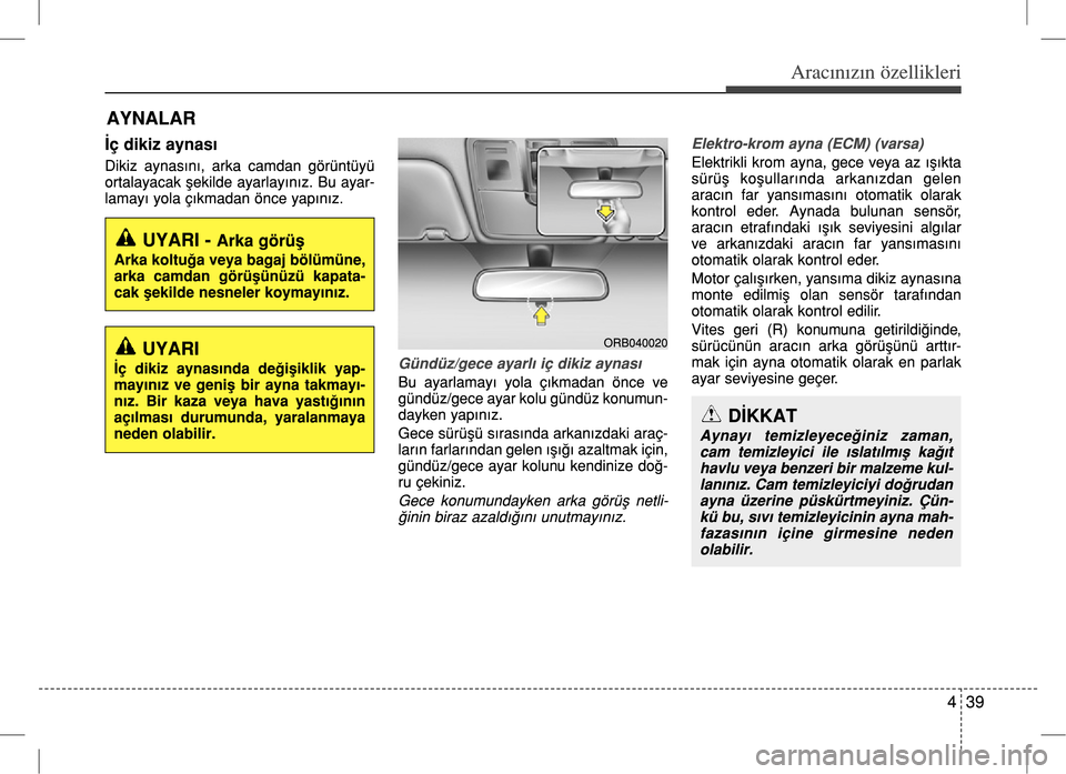 Hyundai Accent Blue 2017  Kullanım Kılavuzu (in Turkish) 