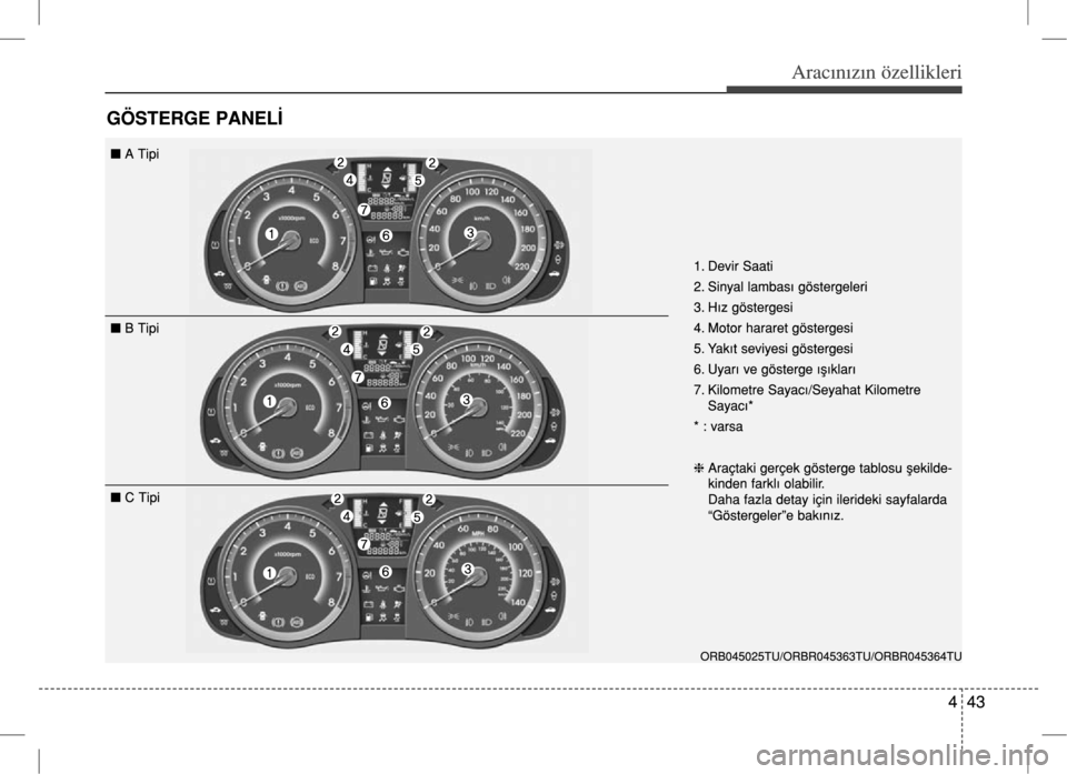 Hyundai Accent Blue 2017  Kullanım Kılavuzu (in Turkish) 