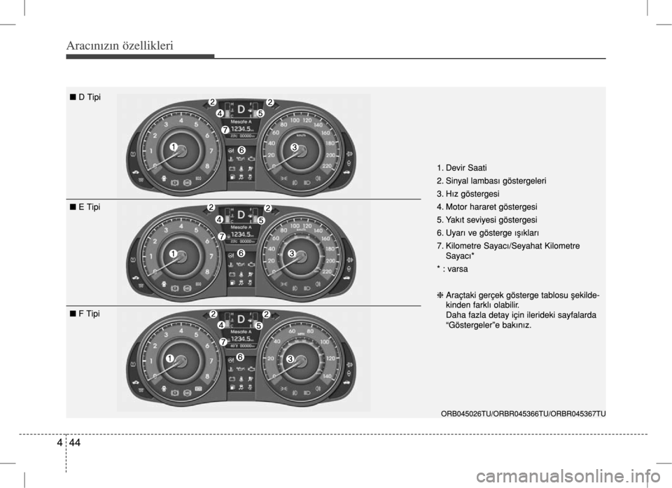 Hyundai Accent Blue 2017  Kullanım Kılavuzu (in Turkish) 