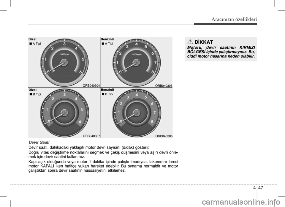 Hyundai Accent Blue 2017  Kullanım Kılavuzu (in Turkish) 