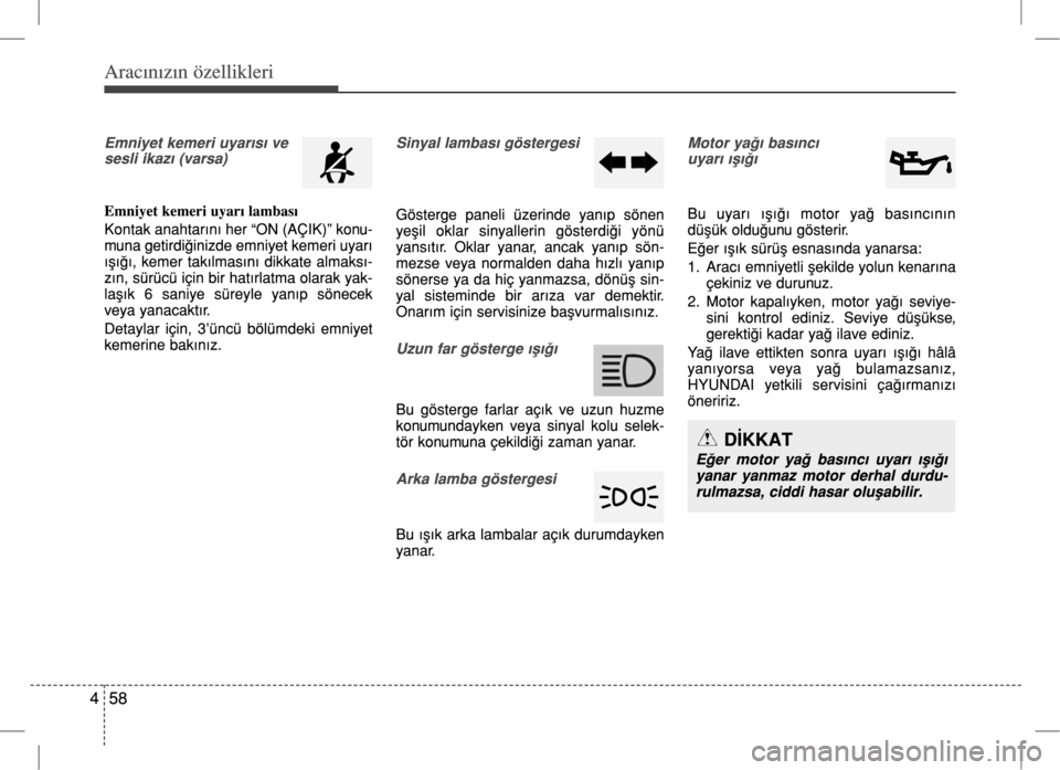 Hyundai Accent Blue 2017  Kullanım Kılavuzu (in Turkish) 