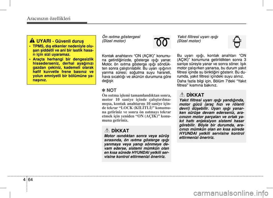 Hyundai Accent Blue 2017  Kullanım Kılavuzu (in Turkish) 